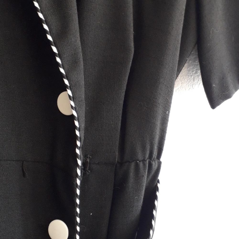 True Vintage 80's Megan Moore Retro Dress - Picture 9 of 9